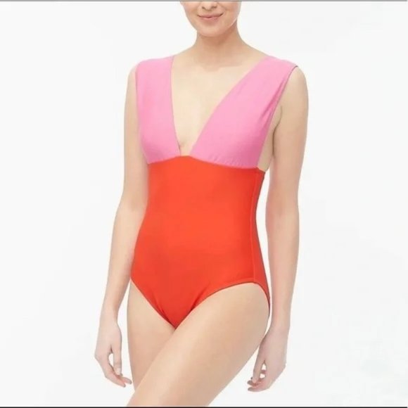 J. Crew Other - J. Crew Colorblock One Piece Swimsuit